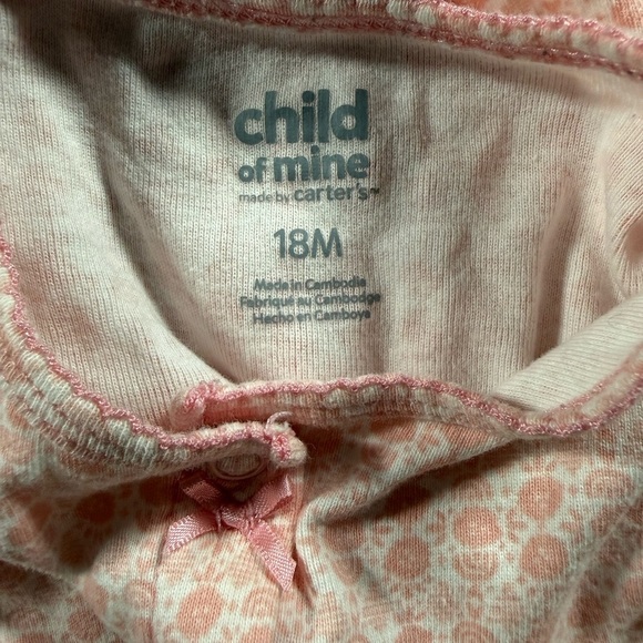 4/$20 Child Of Mine Elephant Print Romper - Picture 4 of 4